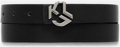 ΑΝΑΣΤΡΕΨΙΜΗ ΔΕΡΜΑΤΙΝΗ ΖΩΝΗ ΓΥΝΑΙΚΕΙΑ, ΧΡΩΜΑ: ΜΑΥΡΟ, B1W33064 KARL LAGERFELD