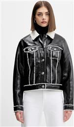 ΜΠΟΥΦΑΝ ΧΡΩΜΑ: ΜΑΥΡΟ, A4W14054 KARL LAGERFELD
