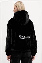 ΜΠΟΥΦΑΝ ΧΡΩΜΑ: ΜΑΥΡΟ, A4W15057 KARL LAGERFELD