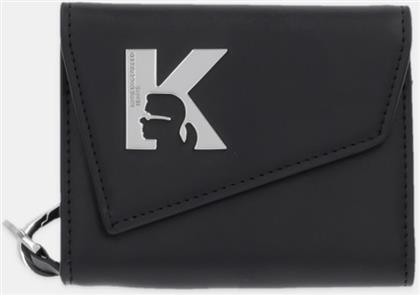 ΔΕΡΜΑΤΙΝΟ ΠΟΡΤΟΦΟΛΙ ΧΡΩΜΑ: ΜΑΥΡΟ, A4W30164 KARL LAGERFELD