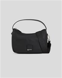 KLJ BOX LOGO SOFT MINI HOBO (ΔΙΑΣΤΑΣΕΙΣ: 24 X 16 X 8.5ΕΚ) KARL LAGERFELD