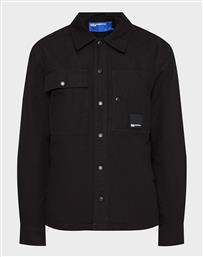 KLJ CANVAS OVERSHIRT JACKET KARL LAGERFELD