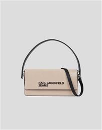 KLJ ESSENTIAL PU CROSSBODY (ΔΙΑΣΤΑΣΕΙΣ: 26 X 13 X 8ΕΚ.) KARL LAGERFELD