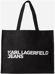 KLJ EW LOGO SHOPPER (ΔΙΑΣΤΑΣΕΙΣ: 44.5 X 38 X 19ΕΚ.) KARL LAGERFELD