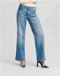 KLJ MR RELAXED DENIM W/ SLIT KARL LAGERFELD