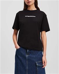KLJ REG BLUR LOGO TEE KARL LAGERFELD