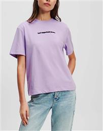 KLJ REG BLUR LOGO TEE KARL LAGERFELD