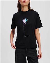 KLJ REG FLOWER COLOUR TEE KARL LAGERFELD