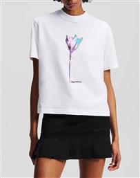 KLJ REG FLOWER COLOUR TEE KARL LAGERFELD