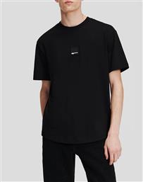 KLJ REGULAR CURVED HEM TEE KARL LAGERFELD