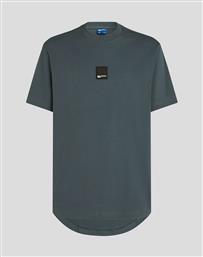 KLJ REGULAR CURVED HEM TEE KARL LAGERFELD