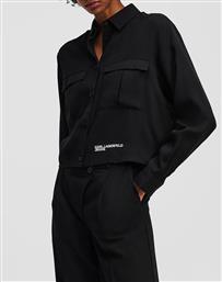 KLJ UTILITY BLOUSE KARL LAGERFELD