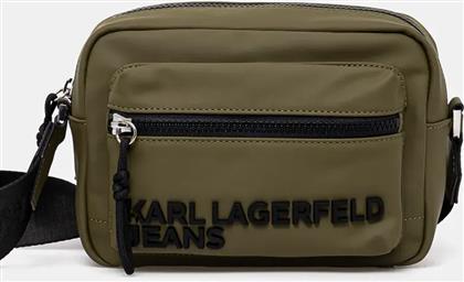 ΣΑΚΚΙΔΙΟ ΧΡΩΜΑ: ΠΡΑΣΙΝΟ, 245D3028 KARL LAGERFELD