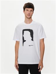 T-SHIRT 245D1709 ΛΕΥΚΟ REGULAR FIT KARL LAGERFELD