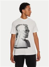 T-SHIRT 246D1705 ΛΕΥΚΟ REGULAR FIT KARL LAGERFELD