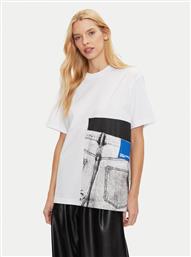 T-SHIRT 246J1706 ΛΕΥΚΟ RELAXED FIT KARL LAGERFELD