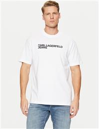 T-SHIRT A1M17002 ΛΕΥΚΟ REGULAR FIT KARL LAGERFELD