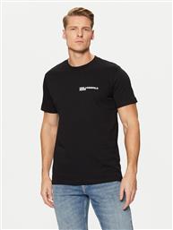 T-SHIRT A1M17003 ΜΑΥΡΟ SLIM FIT KARL LAGERFELD
