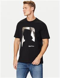 T-SHIRT A1M17052 ΜΑΥΡΟ REGULAR FIT KARL LAGERFELD