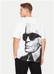 T-SHIRT A1M17113 ΛΕΥΚΟ RELAXED FIT KARL LAGERFELD