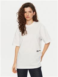 T-SHIRT A1W17030 ΛΕΥΚΟ RELAXED FIT KARL LAGERFELD