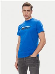 T-SHIRT A2M17074 ΜΠΛΕ REGULAR FIT KARL LAGERFELD