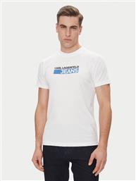 T-SHIRT A2M17074 ΛΕΥΚΟ REGULAR FIT KARL LAGERFELD