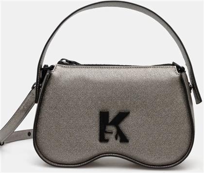 ΤΣΑΝΤΑ ΧΡΩΜΑ: ΑΣΗΜΙ, A1W30279 KARL LAGERFELD