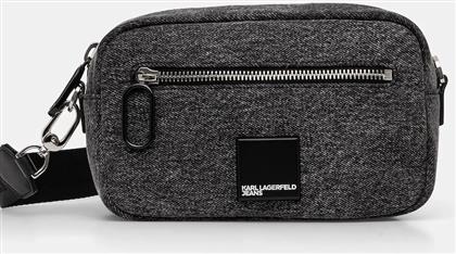 ΜΙΚΡΗ ΤΣΑΝΤΑ ΧΡΩΜΑ: ΓΚΡΙ, A4W30238 KARL LAGERFELD