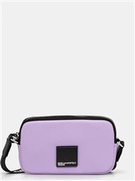 ΜΙΚΡΗ ΤΣΑΝΤΑ ΧΡΩΜΑ: ΜΟΒ, A3W30204 KARL LAGERFELD