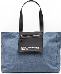ΤΖΙΝ ΤΣΑΝΤΑ ΧΡΩΜΑ: ΜΠΛΕ, A2W50029 KARL LAGERFELD