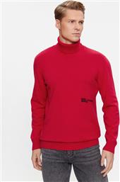 ΖΙΒΑΓΚΟ KLJ LIGHTWEIGHT TURTLENECK 236D2000 ΚΟΚΚΙΝΟ SLIM FIT KARL LAGERFELD