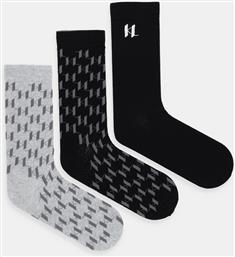 ΚΑΛΤΣΕΣ 3-PACK ΧΡΩΜΑ: ΓΚΡΙ, A4M47040 KARL LAGERFELD