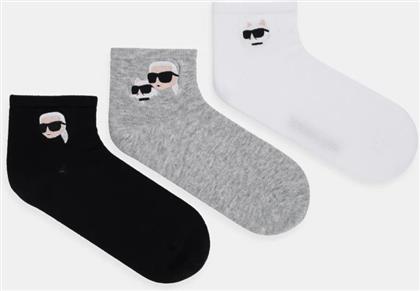 ΚΑΛΤΣΕΣ 3-PACK ΧΡΩΜΑ: ΠΟΛΥΧΡΩΜΟ, A1W47077 KARL LAGERFELD