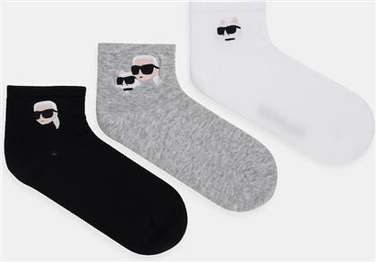 ΚΑΛΤΣΕΣ 3-PACK IKON ΧΡΩΜΑ: ΠΟΛΥΧΡΩΜΟ, A1W47077 KARL LAGERFELD