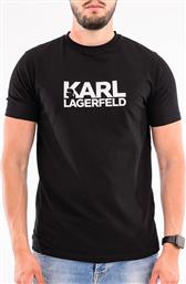 KARL LAGERFLED T-SHIRT CREWNECK KARL LAGERFELD