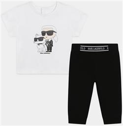 ΣΕΤ T-SHIRT ΚΑΙ ΚΟΛΑΝ Z30127 M ΕΓΧΡΩΜΟ REGULAR FIT KARL LAGERFELD