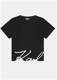 T-SHIRT Z30212 D ΜΑΥΡΟ REGULAR FIT KARL LAGERFELD