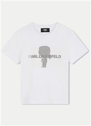 T-SHIRT Z30239 M ΛΕΥΚΟ REGULAR FIT KARL LAGERFELD