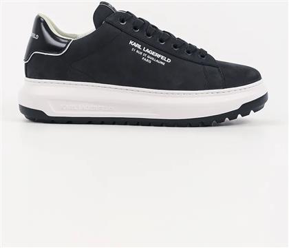 NUBUCK SNEAKERS KAPRI LUG RSG ΧΡΩΜΑ: ΝΑΥΤΙΚΟ ΜΠΛΕ, KL57522 KARL LAGERFELD