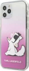 ORIGINAL FACEPLATE BACK COVER CASE KLHCP12LCFNRCPI IPHONE 12 PRO MAX PINK KARL LAGERFELD