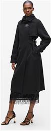 ΠΑΛΤΟ ΧΡΩΜΑ: ΜΑΥΡΟ, A4W15039 KARL LAGERFELD