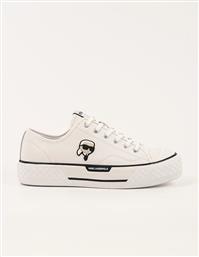 ΠΑΝΙΝΑ ΠΑΠΟΥΤΣΙΑ KAMPUS MAX ΧΡΩΜΑ: ΑΣΠΡΟ, KL95025 KARL LAGERFELD