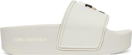 ΠΑΝΤΟΦΛΕΣ KONDO MAXI KL80805A ΛΕΥΚΟ KARL LAGERFELD