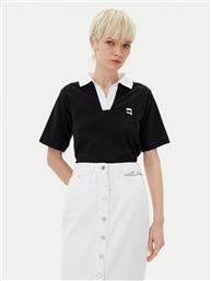 POLO A2W17111 ΜΑΥΡΟ REGULAR FIT KARL LAGERFELD