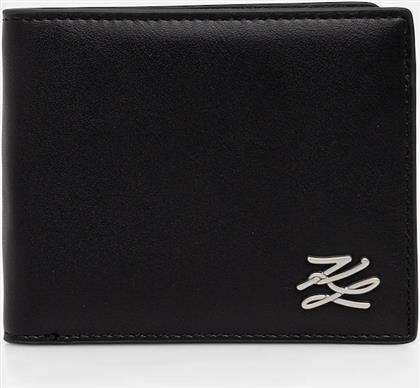 ΠΟΡΤΟΦΟΛΙ K/AUTOGRAPH ΧΡΩΜΑ: ΜΑΥΡΟ, A4M32057 KARL LAGERFELD
