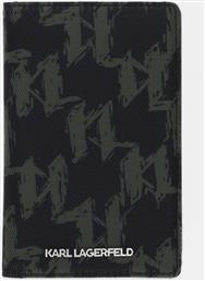 ΠΟΡΤΟΦΟΛΙ K/MONOGRAM ΧΡΩΜΑ: ΜΑΥΡΟ, A4M32049 KARL LAGERFELD