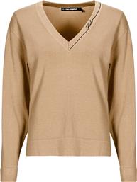 ΠΟΥΛΟΒΕΡ LIGHT V-NECK KNIT SWEATER KARL LAGERFELD από το SPARTOO