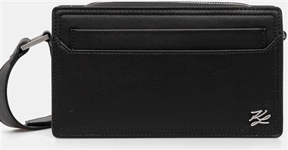 ΣΑΚΙΔΙΟ K/AUTOGRAPH ΧΡΩΜΑ: ΜΑΥΡΟ, A4M30203 KARL LAGERFELD