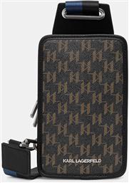 ΣΑΚΙΔΙΟ K/MONOGRAM ΧΡΩΜΑ: ΜΑΥΡΟ, B1M30230 KARL LAGERFELD